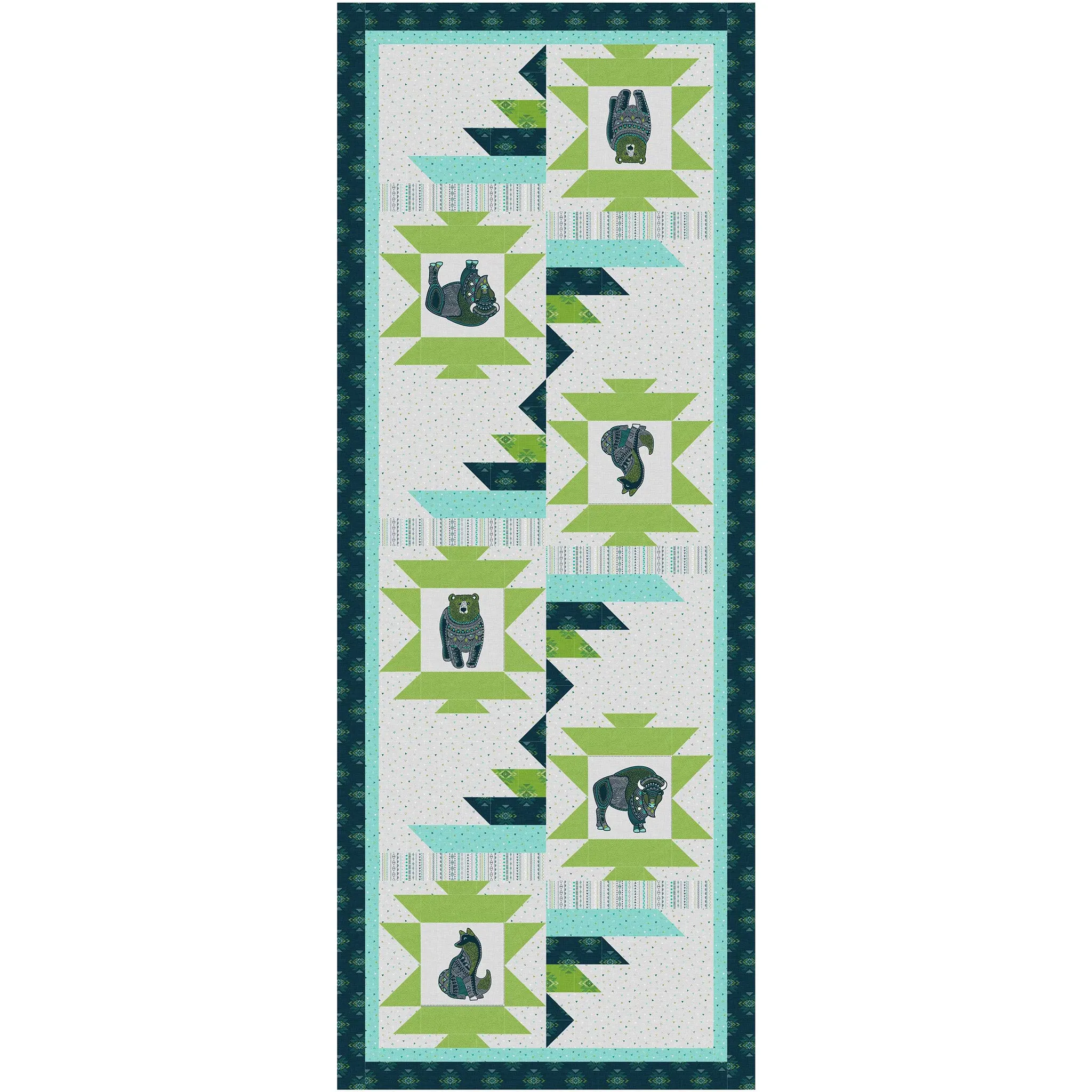 Animal Dreams Quilt Pattern PS-1012 - Paper Pattern