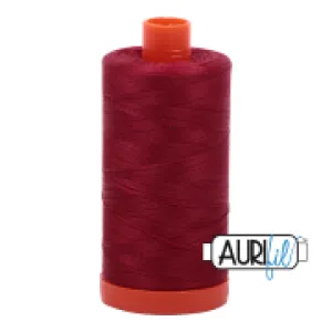 Aurifil Cotton Mako 1103 Burgundy 50wt