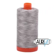 Aurifil Cotton Mako 4670 Silver Fox 50 wt