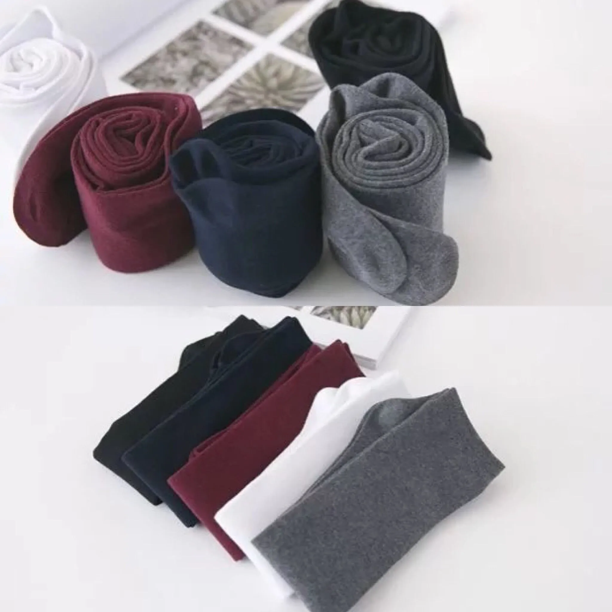 [Basic] Jk High School Girl OverKnees Socks