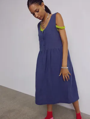 Beachley Dress in Bleuet