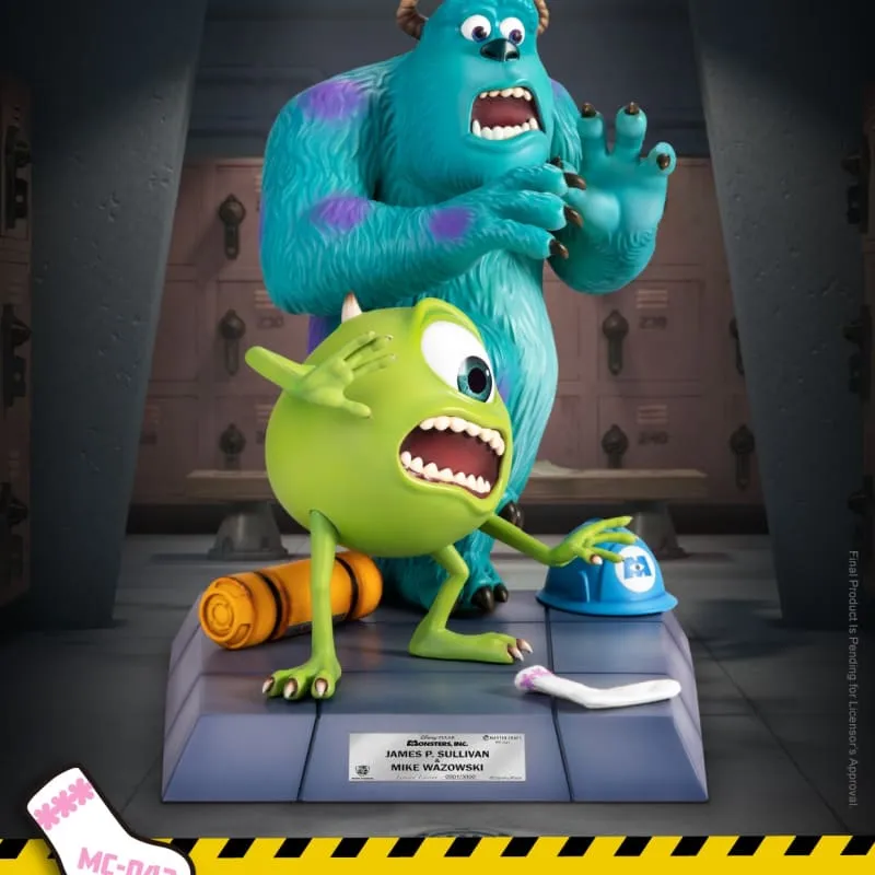 Beast Kingdom MC-042 Disney Pixar Monsters, Inc. James P. Sullivan & Mike Wazowski 1:4 Scale Master Craft Figure Statue