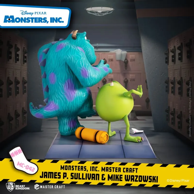 Beast Kingdom MC-042 Disney Pixar Monsters, Inc. James P. Sullivan & Mike Wazowski 1:4 Scale Master Craft Figure Statue