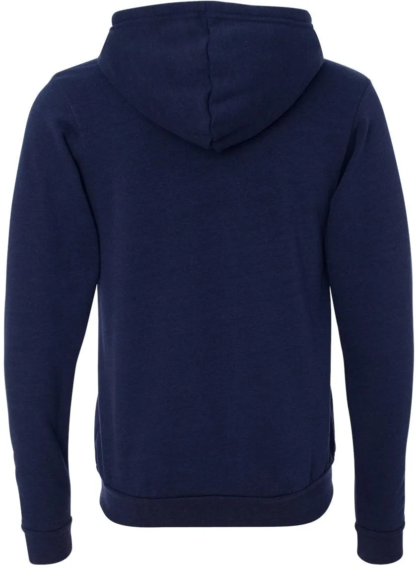 Bella Canvas Unisex Triblend Sponge Fleece Full-Zip Hoodie