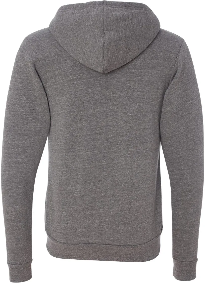 Bella Canvas Unisex Triblend Sponge Fleece Full-Zip Hoodie