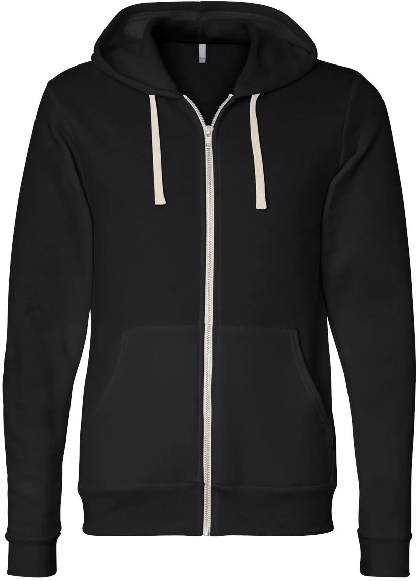 Bella Canvas Unisex Triblend Sponge Fleece Full-Zip Hoodie