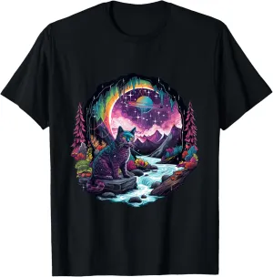 Cat Graphic With A Cute Kitty Animal Face For Pet Lovers T-Shirt