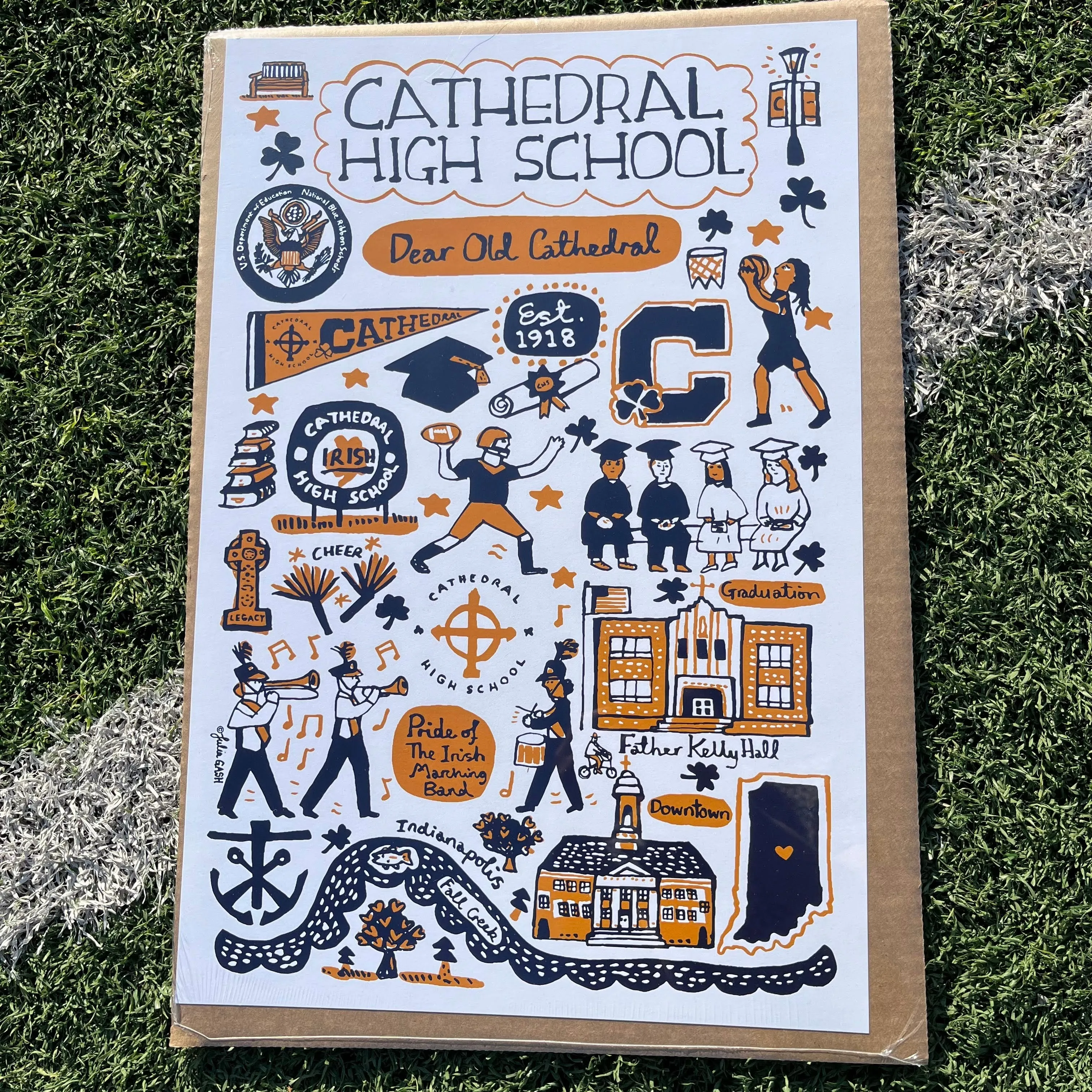 Cathedral 12" x 18" Poster