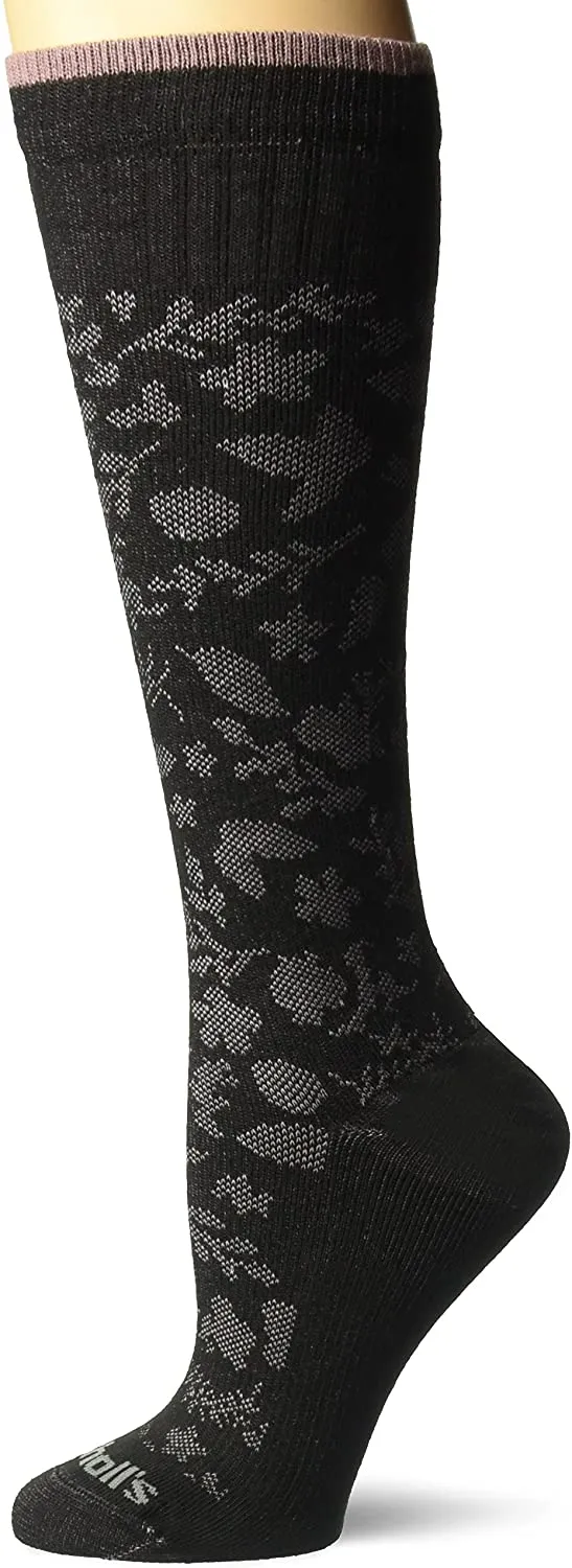 Dr. Scholl's Women's Lace Floral Pattern Fashion Compression Socks
