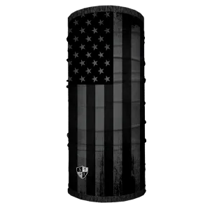 Fleece Face Shields® | Blackout American Flag