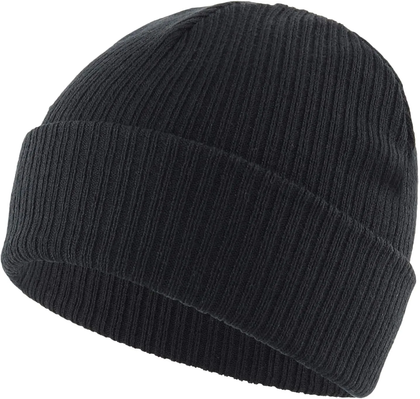 Home Prefer Men's Winter Hat Cuff Beanie Daily Warm Soft Knit Skull Beanie Caps