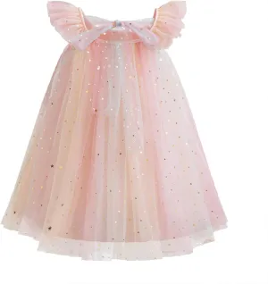 NNJXD Flower Girl's Wedding Dress Lace Sleeveless Tulle Summer Vintage Dresses