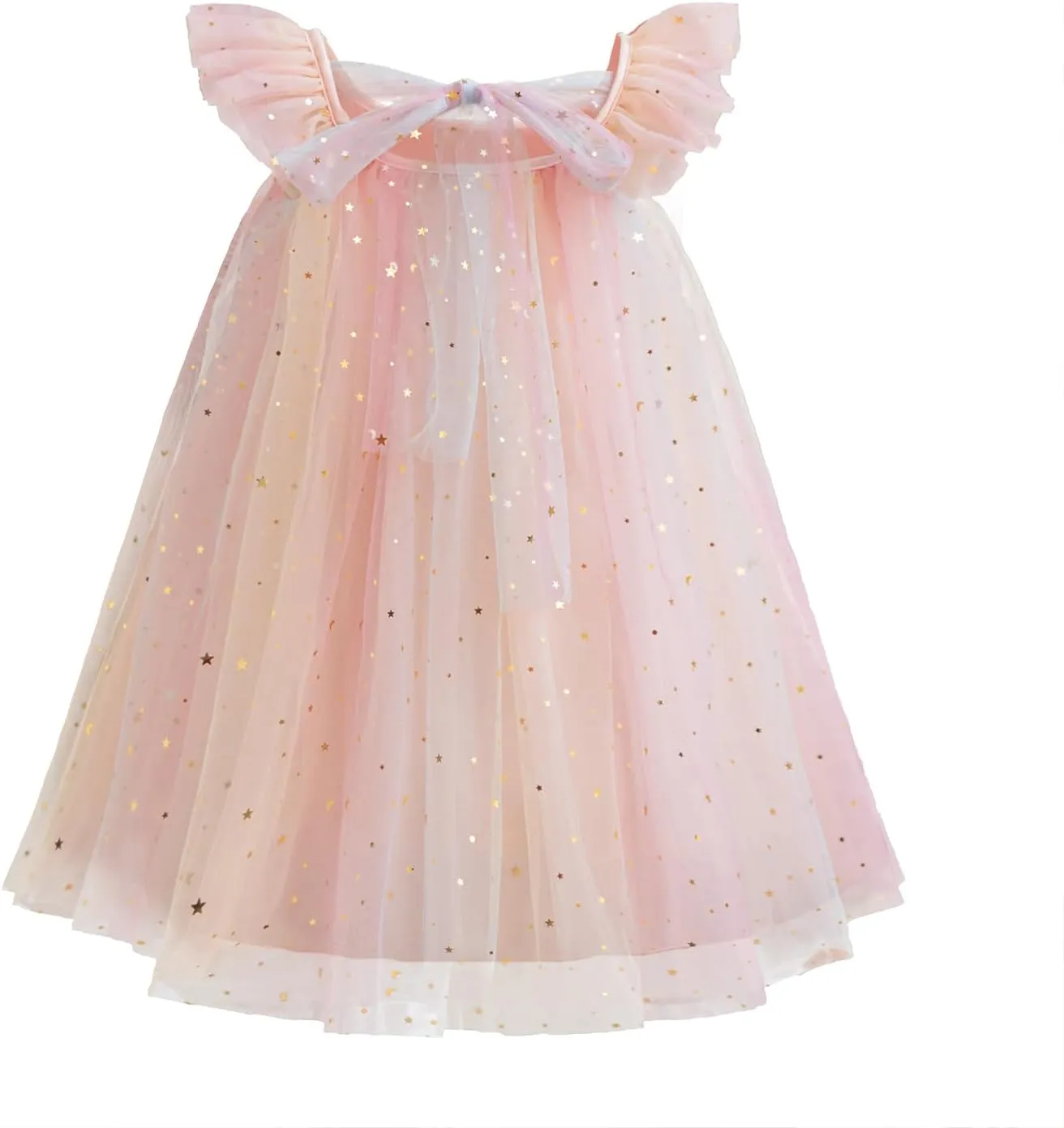 NNJXD Flower Girl's Wedding Dress Lace Sleeveless Tulle Summer Vintage Dresses