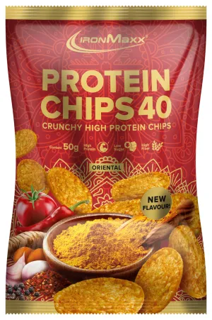 Oriental-Flavored Diabetic-Friendly Protein Chips 50g - Low Sugar, High Protein, Gluten-Free