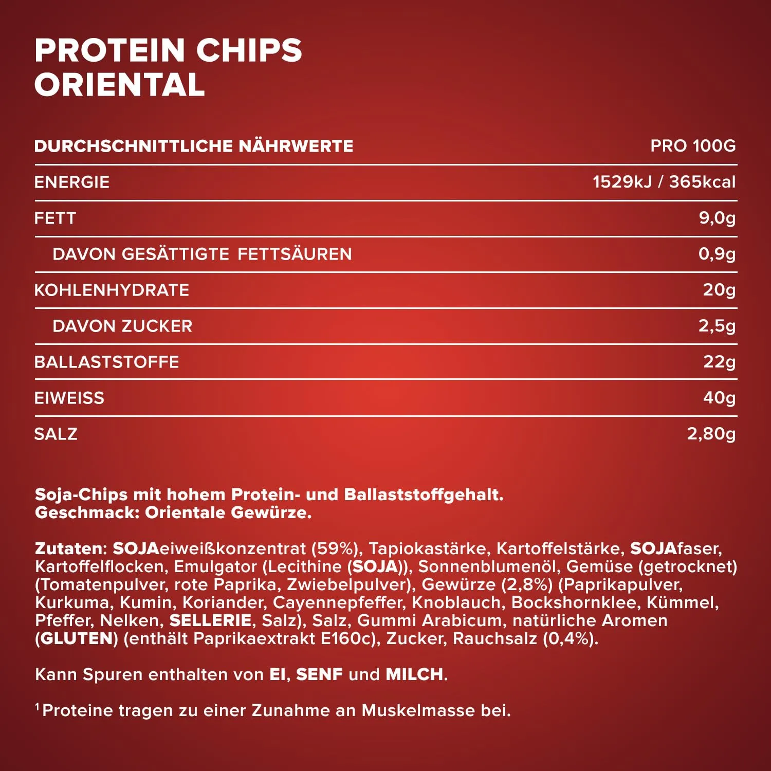 Oriental-Flavored Diabetic-Friendly Protein Chips 50g - Low Sugar, High Protein, Gluten-Free