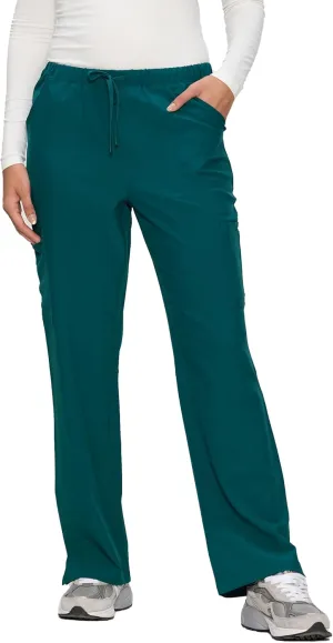 Scrub Pants for Women - Soft Stretch, Cargo Pants Scrubs with 8 Pockets