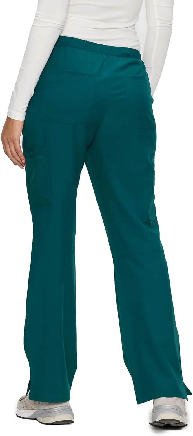 Scrub Pants for Women - Soft Stretch, Cargo Pants Scrubs with 8 Pockets