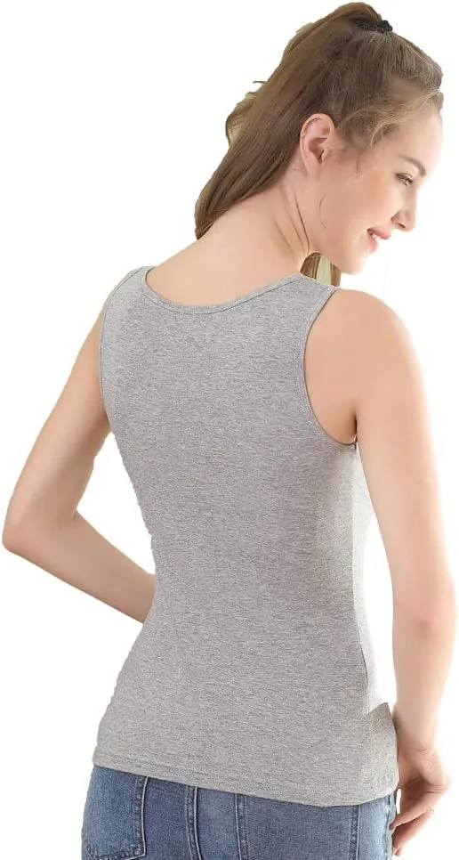 Womens Casual Tank Tops Summer Soft Stretch Camisole