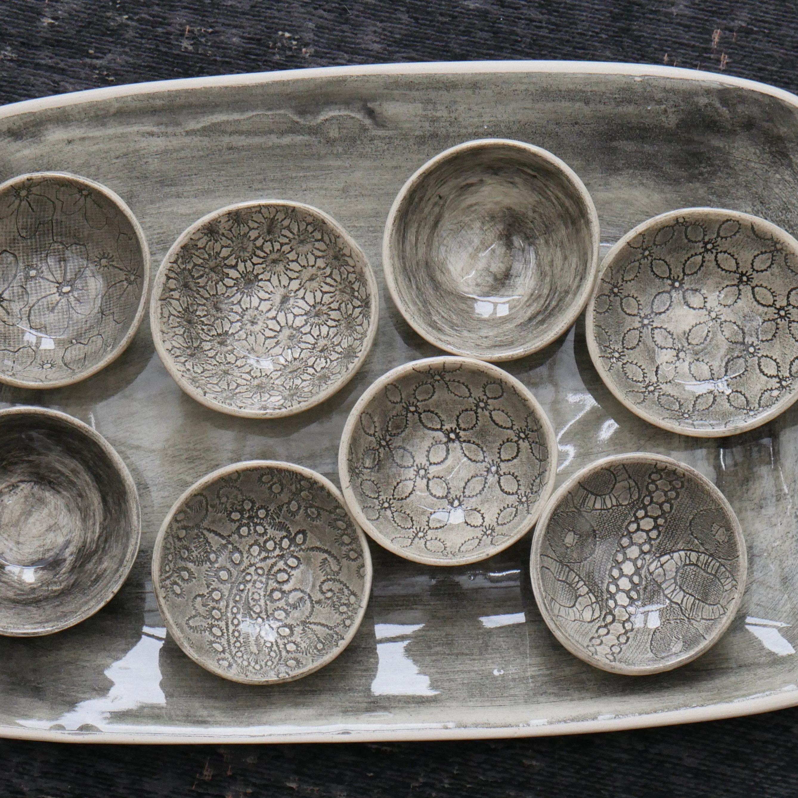 Wonki Ware Tiny Salt Dish